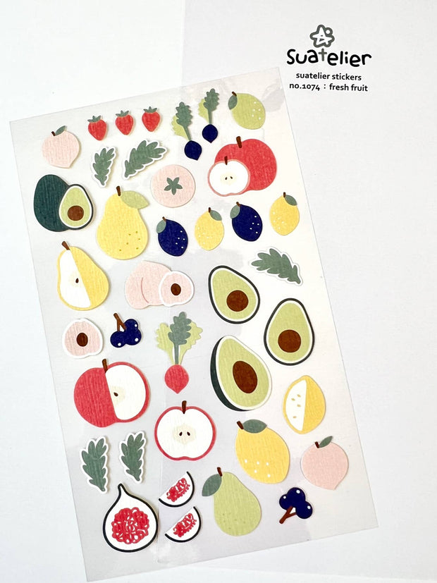 FRESH FRUIT STICKERS