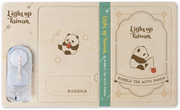 【Light Up Taiwan】DIY Book Folding Lamp - Bubble Tea Panda