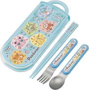 Skater Stainless Steel Portable Cutlery Trio Set - Pokémon Joyful days