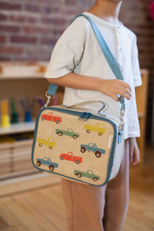 Vintage Trucks Lunch Bag