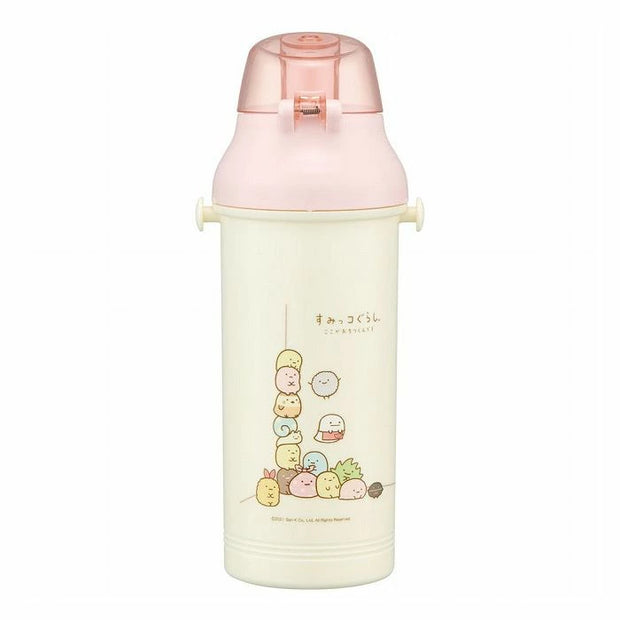 Skater Sumikko Gurashi Flask Water Bottle with Carry Strap (800ml)