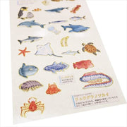 Adult Illustrated Book Stickers 日本大人の図鑑貼紙集