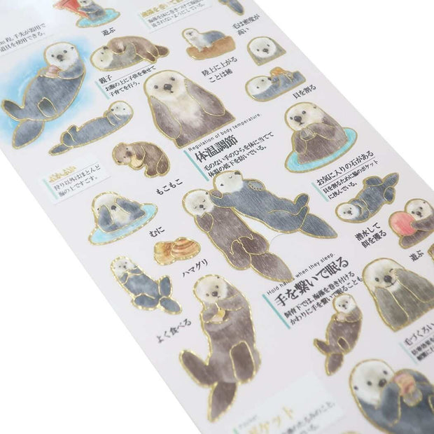 Adult Illustrated Book Stickers 日本大人の図鑑貼紙集