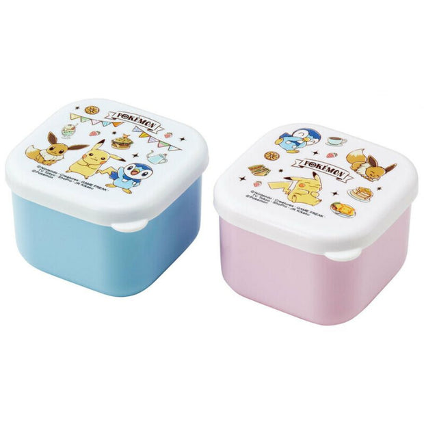 Anibacterial Divider Containers for Lunch Box - Pokemon