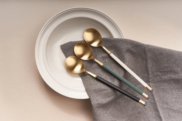 Kara Gold Dinner Spoon