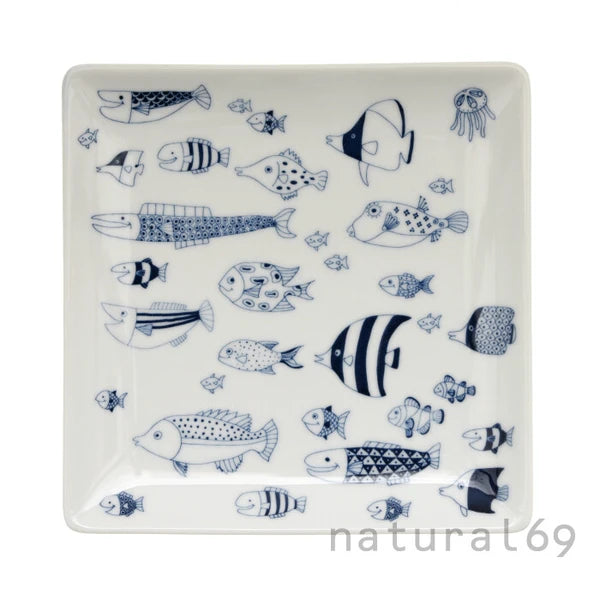 Natural69 Coco Marine Square Plate