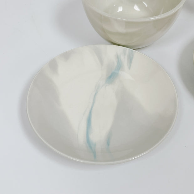 Kaguyahime Mino Ware Marble Plate & Bowl Set