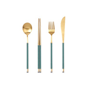 Kara Gold Flatware Set