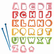 Mama's Assist Alphabet Mini Bento Food Cutter Set