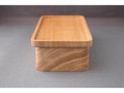 Natural Wooden Hollow Lunch Bento Box