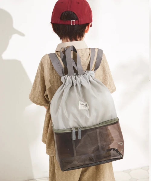 PAIRMANON Kids Dual Compartment Outdoor Backpack 日本兒童乾濕兩用游泳背袋