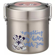 SKATER Cafe Bowl Stainless Steel Vacuum Insulation Food Jar 600 ml - Mickey Mouse