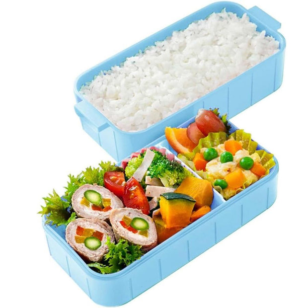 2-Tier Divided Antibacterial Lunch Box (600ml) - Sumikko Gurashi