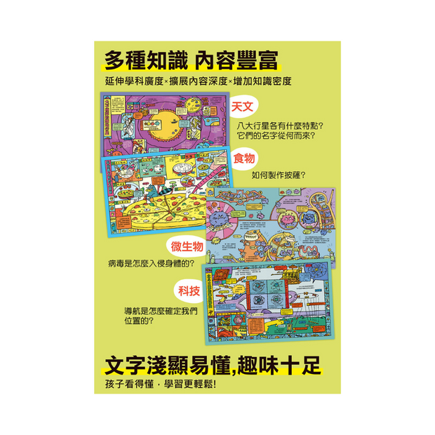 萬物由來科學繪本(全套3冊)-支援多重點讀