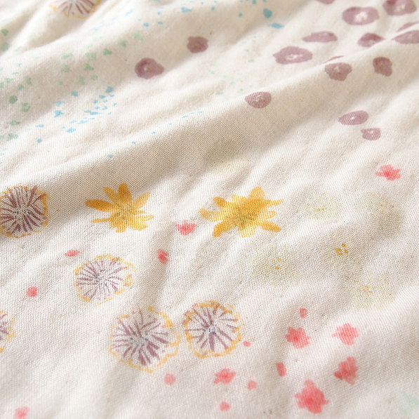 Hoppetta 6-Layered Gauze Blanket - MyFlower by Naomi Ito 六層紗蘑菇被 (M)