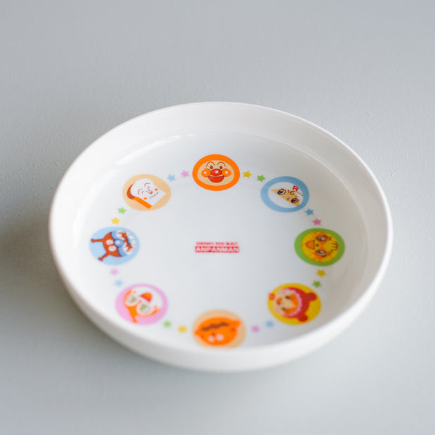 Anpanman Reinforced Light-Weight Ceramic Plate 日本麵包超人輕量加固陶瓷餐盤