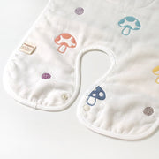 Hoppetta Six-Layered Gauze Stroller Seat Cover - Champignon