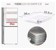 Stackable Fridge Food Saver Organizer 日本霜山 冰箱雞蛋/蔬果/水餃收納保鮮盒 附蓋