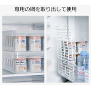 Stackable Fridge Food Saver Organizer 日本霜山 冰箱雞蛋/蔬果/水餃收納保鮮盒 附蓋