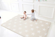 Parklon Reversible Pure Soft Play Mat - Little Elephant / Fabric Star