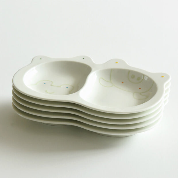 Copan Mino Ware Children Dining Set 日本美濃燒可愛動物碗盤組