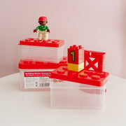 Lego Nesting Storage Case Set of 3 樂高可疊式小顆粒積木/零件/文具小型收納盒