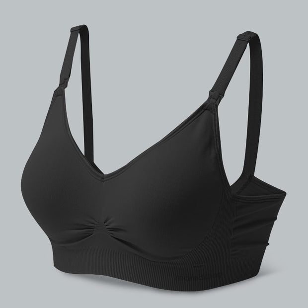 Antibacterial Seamless Maternity & Nursing Bra | Meryl紗抗菌無痕哺乳內衣(固定罩杯) (2色可選)