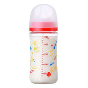 PIGEON Soft Touch Baby Feeding Bottle, Wide-Mouth, Heat Resistant Glass 寬口母乳實感玻璃奶瓶 (4 Options)