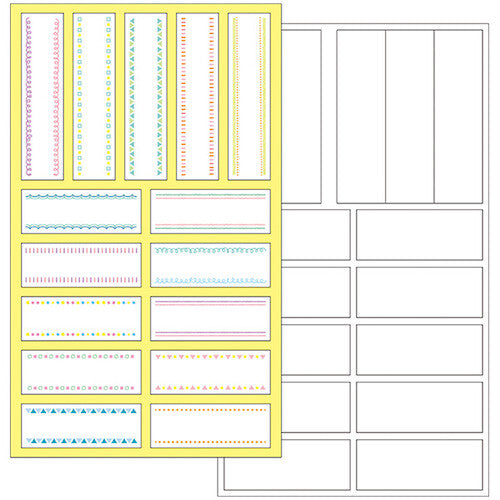 Waterproof Labels Name Stickers 日本防水姓名貼 物品標示貼