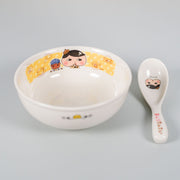 Butt Detective Donburi Set of 2 日本屁屁偵探陶瓷丼飯組 (2件入)