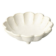 Rokuro Mino Ware Round Deep Plate 日本小兵粉引花缽 - Off White