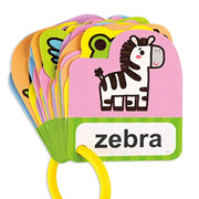 BABY 雙語造型圖卡 - 可愛動物 Bilingual Take-Along Flash Card Set - Animals