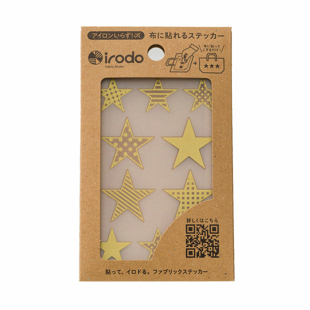 Irodo Fabric Transfer Sticker Set - Shapes 日本免熨斗布料轉印貼 - 形狀