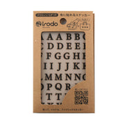 Irodo Fabric Transfer Sticker Set - Alphabets & Motif 日本免熨斗布料轉印貼 - 字母/幸運徽章